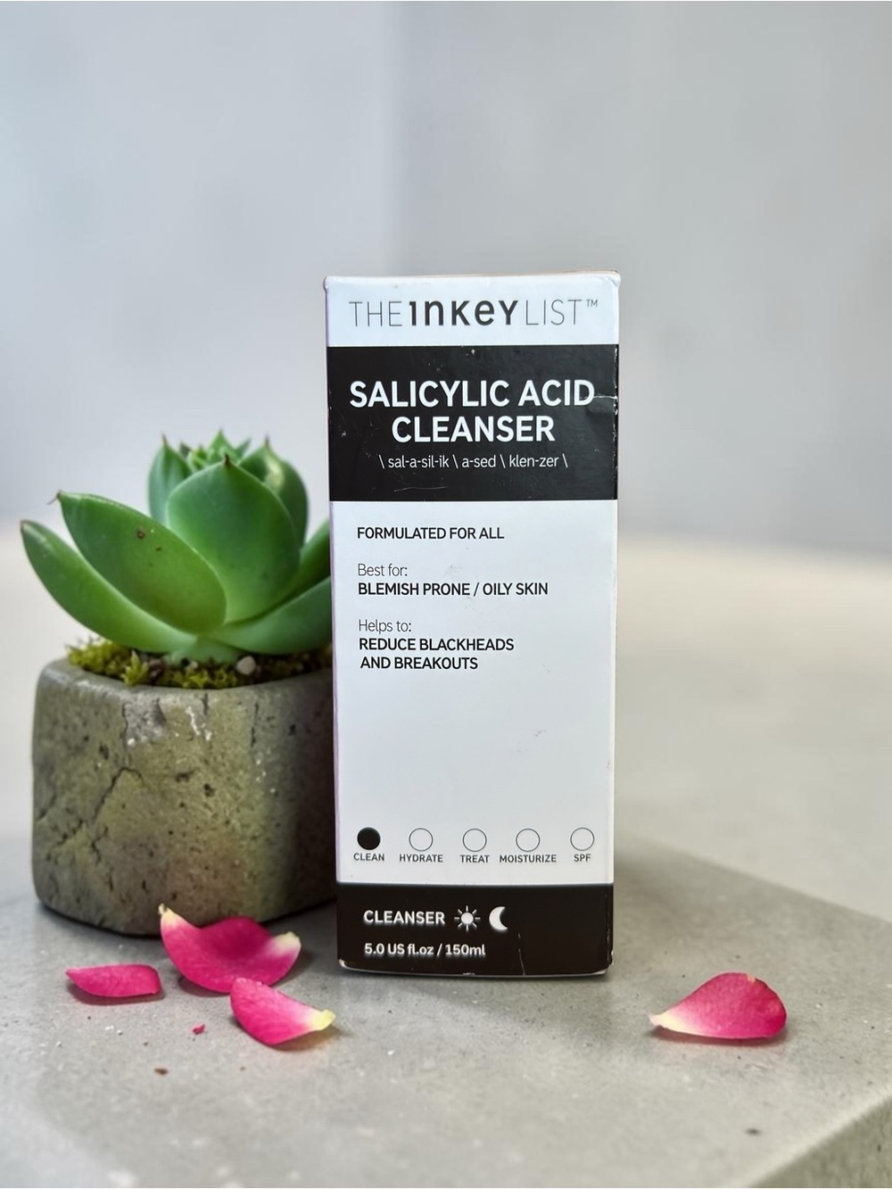 The INKEY List Salicylic Acid Cleanser 5oz – Blemish Prone/Oily Skin